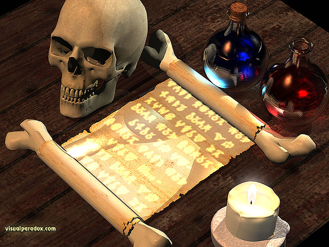 Free 3D Wallpaper 'Arcane' 640x400
