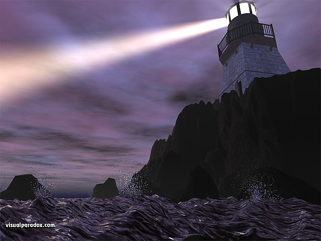 Free 3D Wallpaper 'Beacon' 640x400