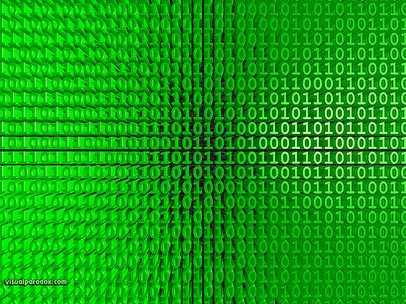 computer, digital, numbers, base, digits, screen, monitor, data, code, 3d, wallpaper
