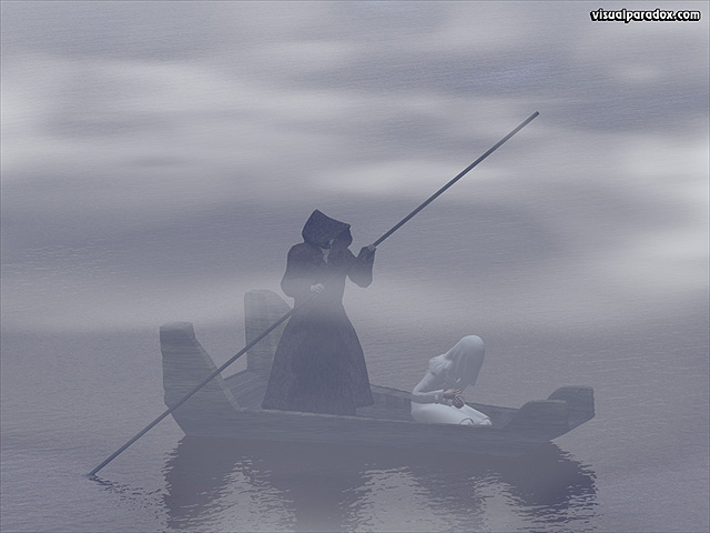 Free 3D Wallpaper 'Crossing the Mist' 640x400