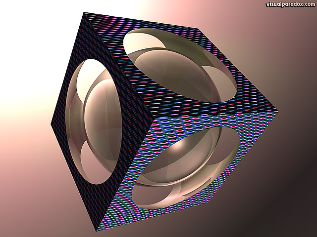 Free 3D Wallpaper 'Cubed' 640x400