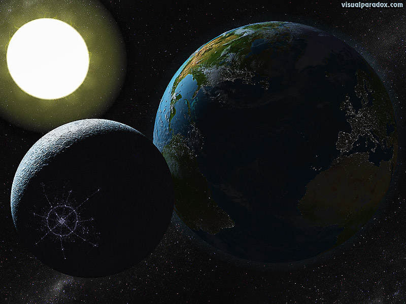 astronomy, atmosphere, blue, city, clouds, cosmology, cosmos, earth, global, globe, life, lunar, milky, moon, planet, planetarium, planetary, realistic, satellite, science, sea, sky, space, sphere, star, sun, surface, terrain, universe, water, civilization, invasion, alien, ET, extra terrestrial, 3d, wallpaper