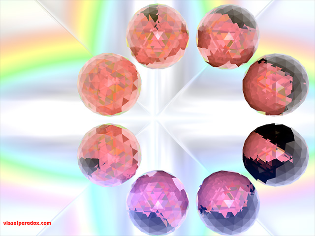 Free 3D Wallpaper 'Glimmer' 640x400