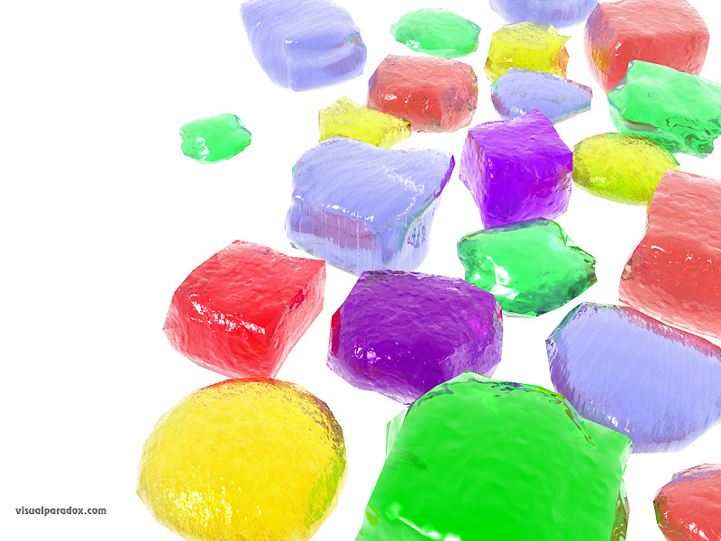 jewels, gems, precious, rocks, jello, crystal, jewel, gem, 3d, wallpaper