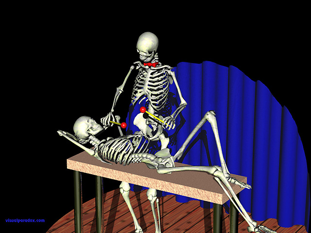 Free 3D Wallpaper 'Musically Reclined' 640x400