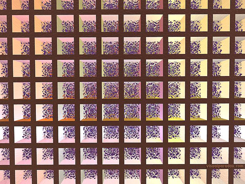 grid, light, ripples, square, pattern, abstract, squares, 3d, wallpaper