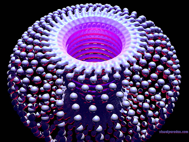 Free 3D Wallpaper 'Rotation' 640x400