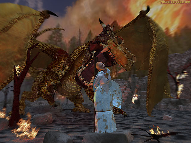 Free 3D Wallpaper 'The Sacrifice' 640x400