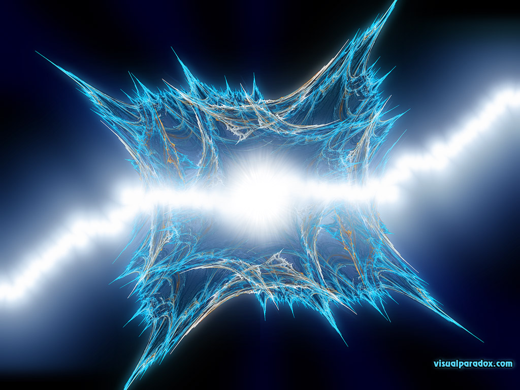 lightning, flash, flame, fractal, blue, shock, zap, abstract, symmetrical, 3d, wallpaper