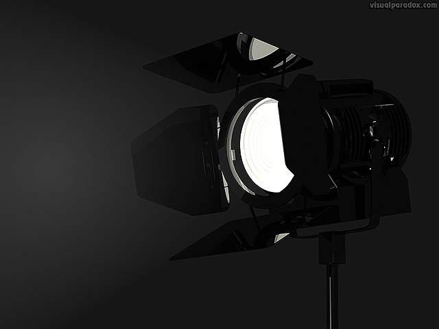 Free 3D Wallpaper 'Spotlight' 640x400