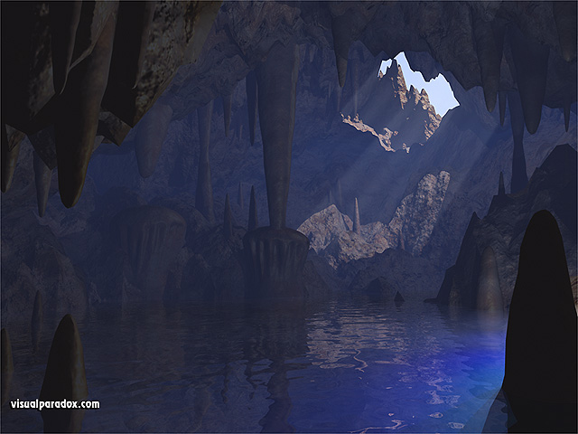 Free 3D Wallpaper 'Subterranean' 640x400