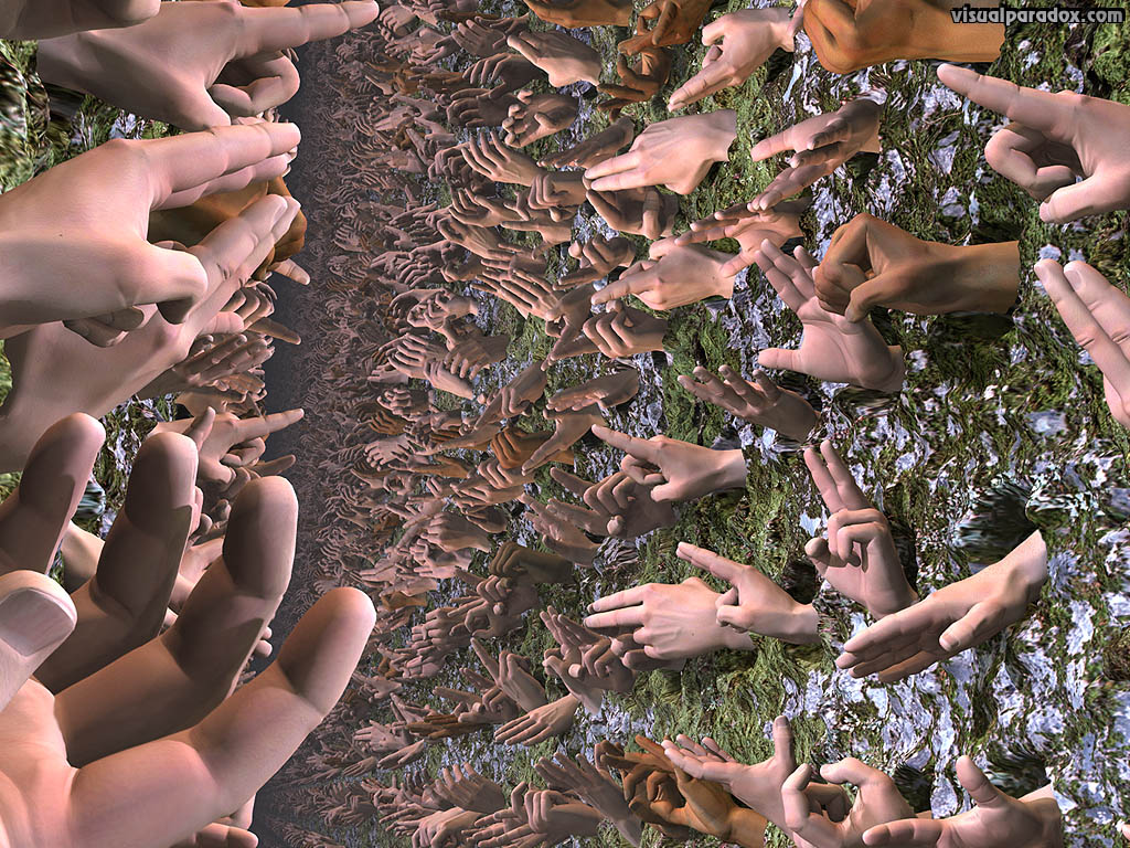 hand, wall, gesture, point, hands, walls, gestures, 3d, wallpaper, free, 3d, wallpaper