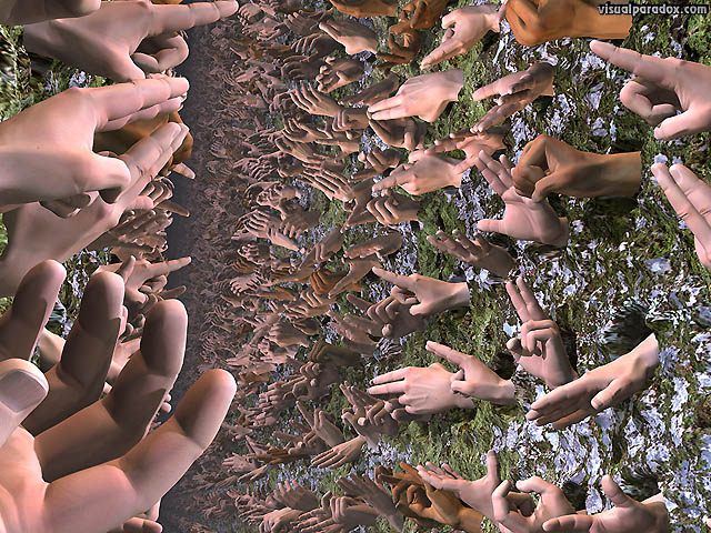 Free 3D Wallpaper 'Touch' 640x400