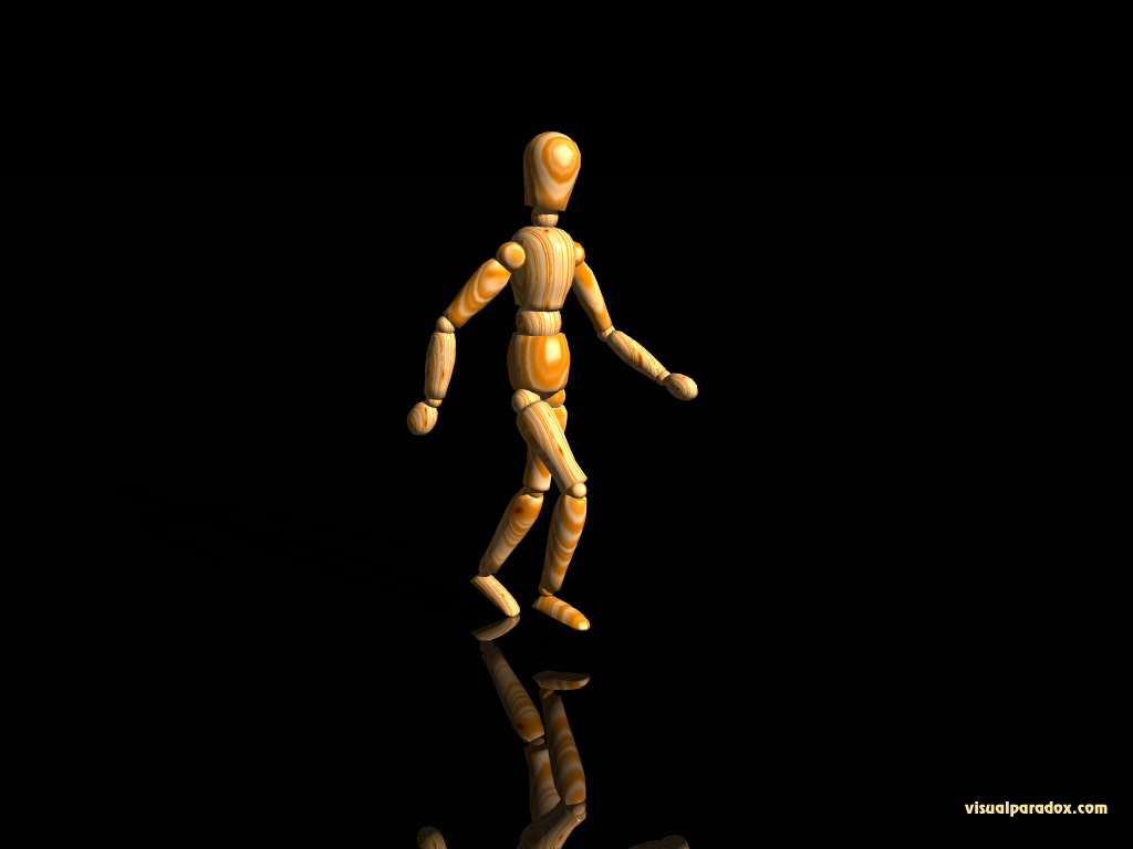 mannequin, wooden, doll, jogging, moving, go, locomotion, poser, 3d, wallpaper