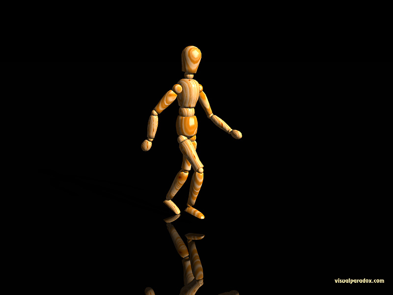 mannequin, wooden, doll, jogging, moving, go, locomotion, poser, 3d, wallpaper