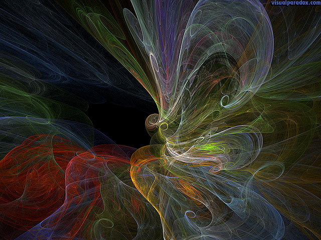 Free 3D Wallpaper 'Worm Hole' 640x400
