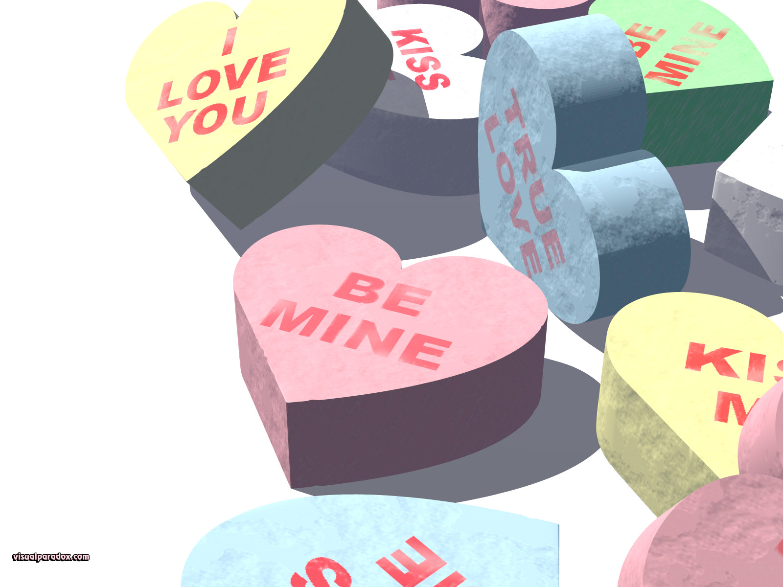 sweets, gift, message, valentine's day, love, be mine, holiday, 3d, wallpaper