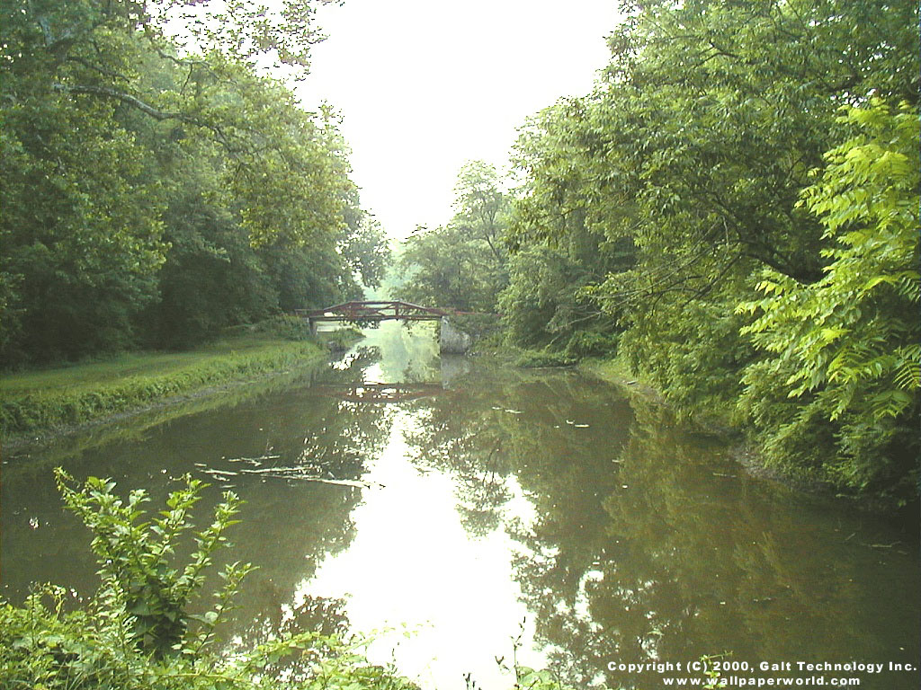 'Canal' 1024x768 Free 3D Wallpaper