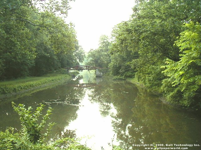'Canal' 640x480 Free 3D Wallpaper