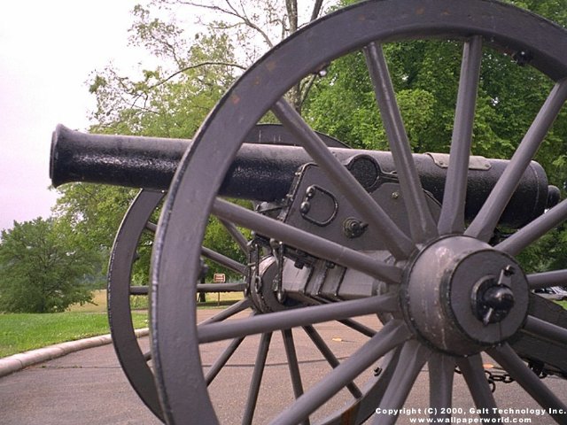 'Cannon' 640x480 Free 3D Wallpaper
