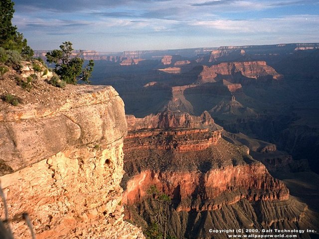 'Grand Canyon' 640x480 Free 3D Wallpaper