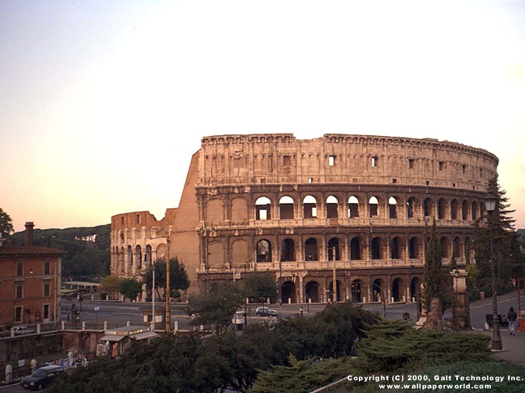 'Coliseum' 1024x768 Free 3D Wallpaper