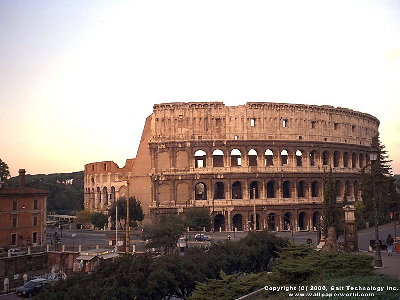 'Coliseum' 800x600 Free 3D Wallpaper