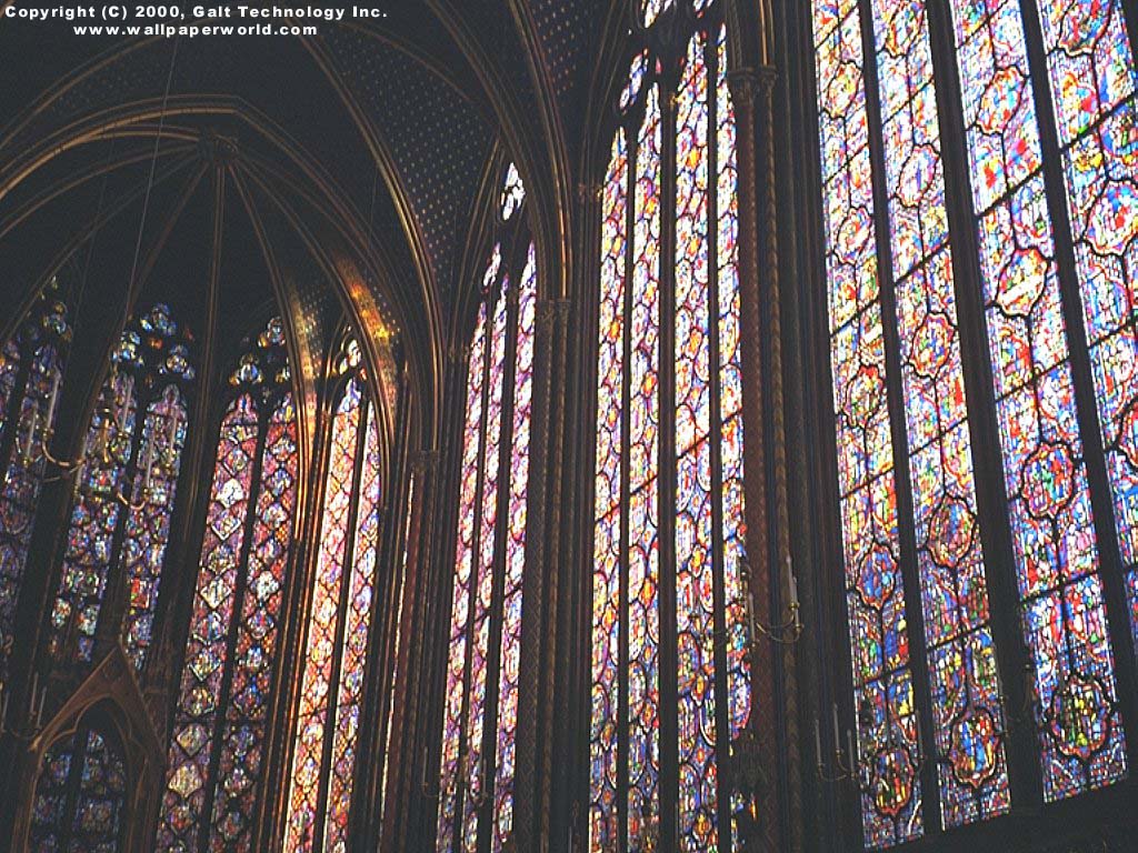 'Stained Glass' 1024x768 Free 3D Wallpaper