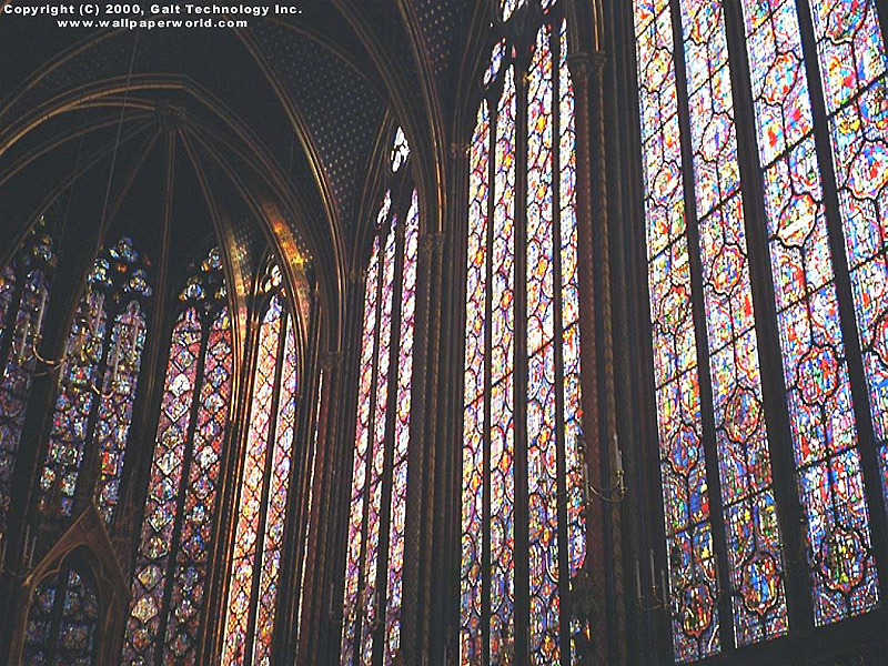 'Stained Glass' 800x600 Free 3D Wallpaper