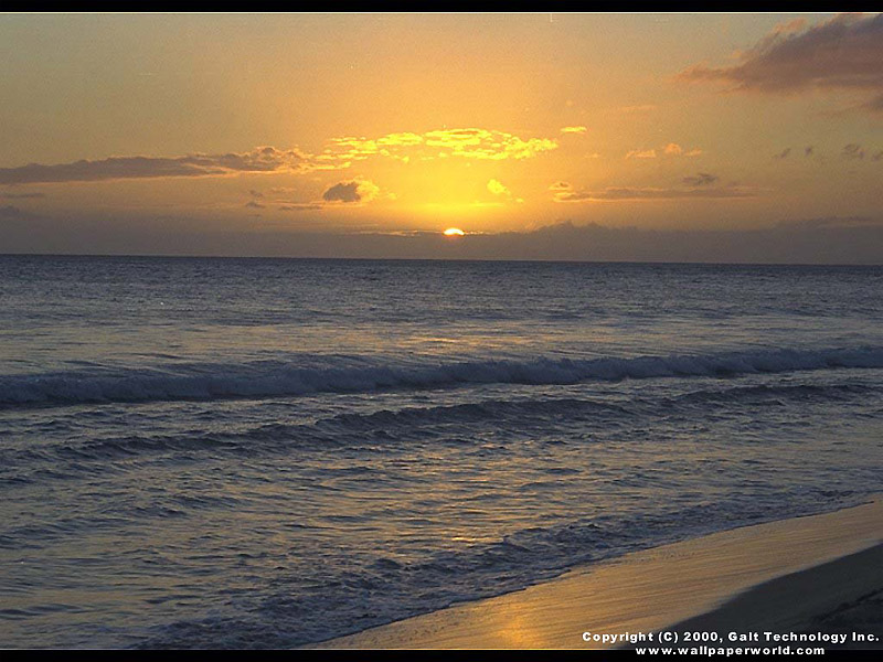 'Hawaiian Sun' 800x600 Free 3D Wallpaper