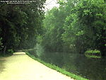 'Greek Waterway' Wallpaper