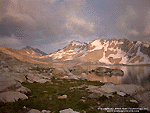 Sun in the Mountains Wallpaper