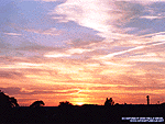 Sunset in France Wallpaper