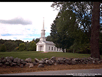 Country Church Wallpaper