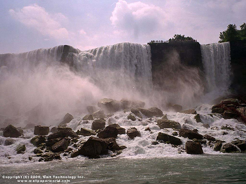 'Niagara Falls' 800x600 Free 3D Wallpaper