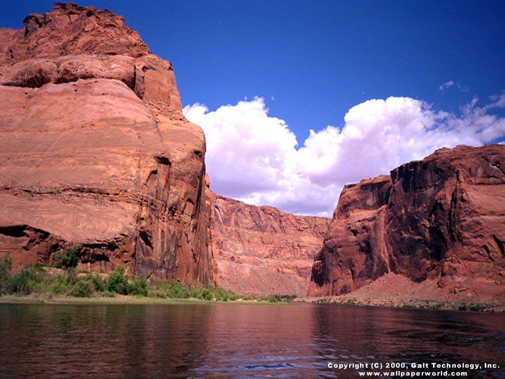 'Canyon' 1024x768 Free 3D Wallpaper