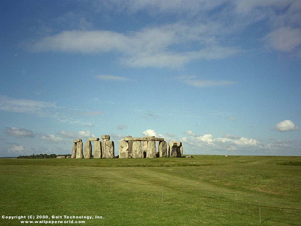 'Stone Henge' 1024x768 Free 3D Wallpaper