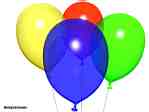 'Balloons' One of the 3D Wallpapers