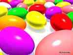 'Jelly Beans' 3D Wallpaper